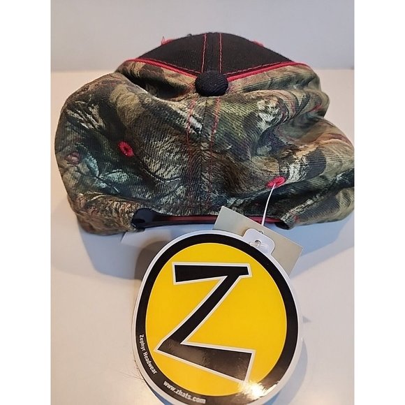 NCAA Authentic Zephyr Georgia Bulldogs Camo Snap Back Mossy Oak Hat UGA Dogs - Picture 4 of 8